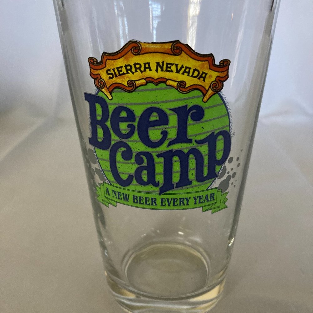 Set of 4 Sierra Nevada Beer Camp Glasses. NWOT